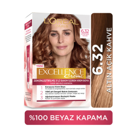 Loreal Paris Excellence Creme - Krem Saç Boyası No: 6.32 Altın Açık Kahve - 2