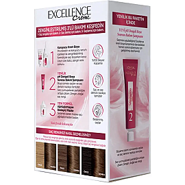 Loreal Paris Excellence Creme - Krem Saç Boyası No: 7.1 Küllü Kumral - 2