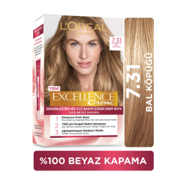 Loreal Paris Excellence Creme - Krem Saç Boyası No: 7.31 Bal Köpüğü - 2