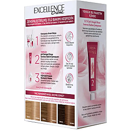 Loreal Paris Excellence Creme - Krem Saç Boyası No: 8 Koyu Sarı - 3