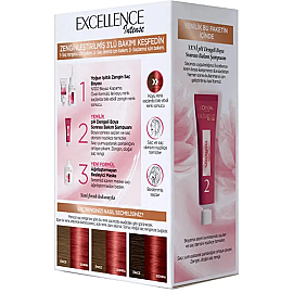 Loreal Paris Excellence Intense - Krem Saç Boyası No: 6.66 Yoğun Kızıl - 3