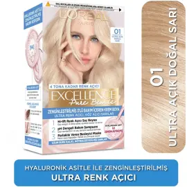 Loreal Paris Excellence Pure Blonde Saç Boyası No: 01 Ultra Renk Açıcı - 2
