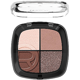 Loreal Paris Eye & Cheek Quad - Dörtlü Far ve Allık Paleti No: 04 Winter Cold - Loreal Paris