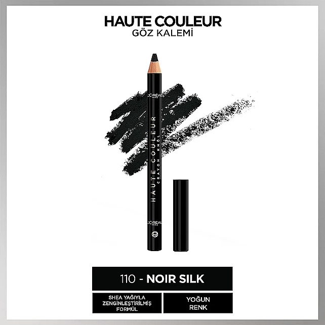 Loreal Paris Haute Couleur - Göz Kalemi No: 110 Noir Silk - 2