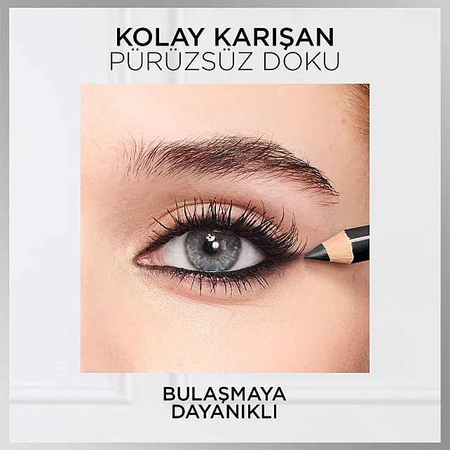 Loreal Paris Haute Couleur - Göz Kalemi No: 110 Noir Silk - 4