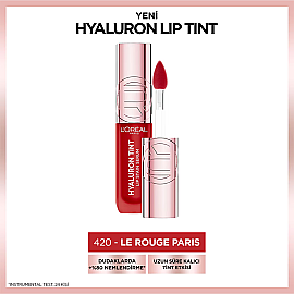 Loreal Paris Hyaluron Tint Lip Stain Serum Ruj No: 420 Le Rogue Paris - 3