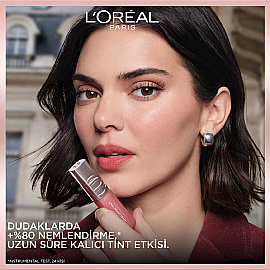 Loreal Paris Hyaluron Tint Lip Stain Serum Ruj No: 420 Le Rogue Paris - 5