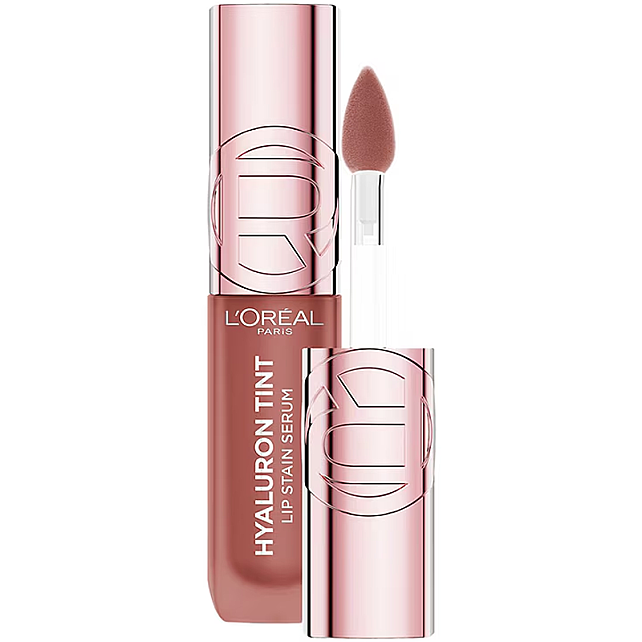 Loreal Paris Hyaluron Tint Lip Stain Serum Ruj No: 485 Nude Espresso - 1