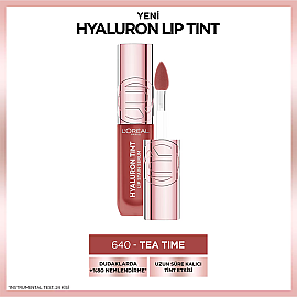 Loreal Paris Hyaluron Tint Lip Stain Serum Ruj No: 640 Tea Time - 3