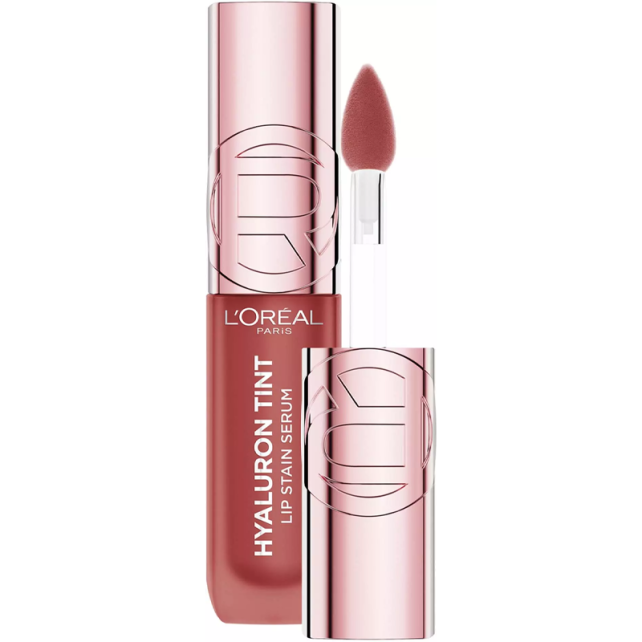 Loreal Paris Hyaluron Tint Lip Stain Serum Ruj No: 640 Tea Time - 1