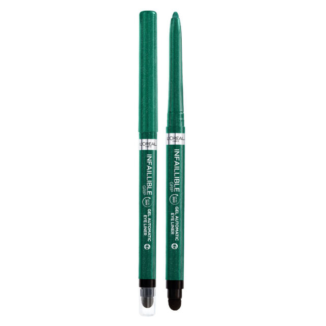 Loreal Paris Infaillable Automatic Gel - Jel Eyeliner Emerald Green - 1