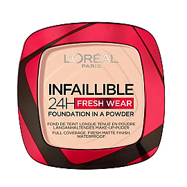 Loreal Paris Infaillible 24H Fresh Wear Fondation In A Powder Powder - Fondöten No: 180 9gr - Loreal Paris