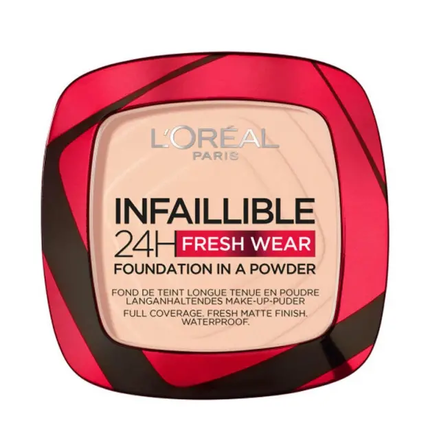 Loreal Paris Infaillible 24H Fresh Wear Fondation İn A Powder Powder - Fondöten No: 180 9gr - 1
