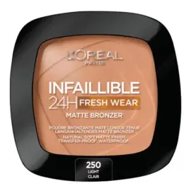 Loreal Paris Infaillible 24H Fresh Wear Matte Bronzer - Mat Pudra No: 250 - 1