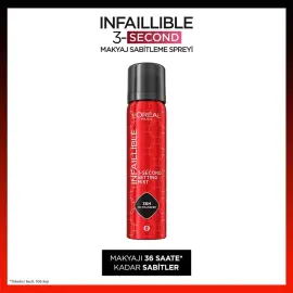 Loreal Paris Infaillible 3-Second Setting Mist - Makyaj Sabitleyici 75ml - 3
