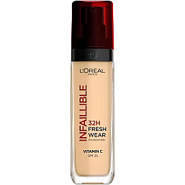 Loreal Paris Infaillible 32H Fresh Wear Foundation - Kapatıcı Fondöten No: 125 Natural Rose - Loreal Paris