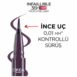 Loreal Paris Infaillible 36H Grip Micro Fine Eyeliner No: 04 - 3