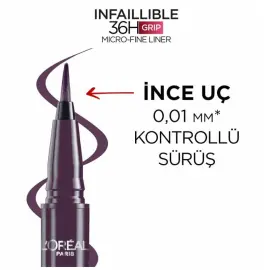 Loreal Paris Infaillible 36H Grip Micro Fine Eyeliner No: 04 - 3