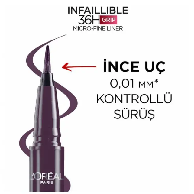 Loreal Paris Infaillible 36H Grip Micro Fine Eyeliner No: 04 - 3