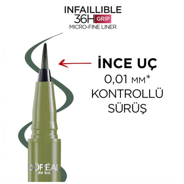 Loreal Paris Infaillible 36H Grip Micro Fine Eyeliner No: 05 - 3