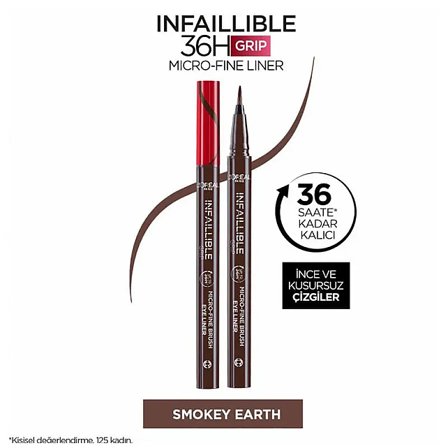 Loreal Paris Infaillible 36H Grip Micro Fine Eyeliner No: 02 - 3
