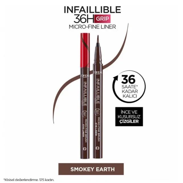 Loreal Paris Infaillible 36H Grip Micro Fine Eyeliner No: 02 - 3