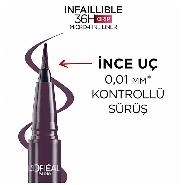 Loreal Paris Infaillible 36H Grip Micro Fine Eyeliner No: 04 - 3