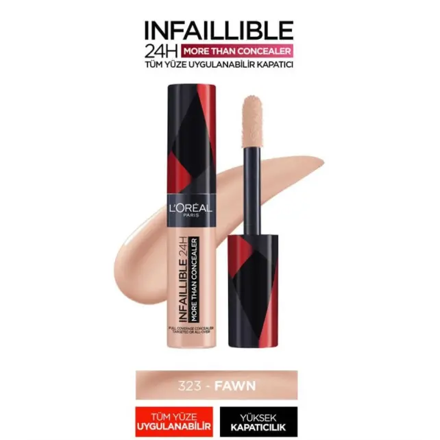 Loreal Paris Infaillible More Than Concealer - Kapatıcı No: 323 Fawn 11ml - 2