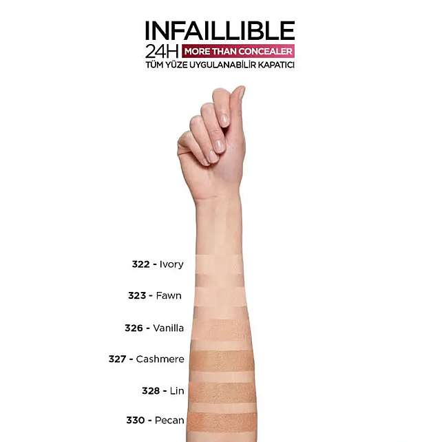 Loreal Paris Infaillible More Than Concealer - Kapatıcı No: 323 Fawn 11ml - 3