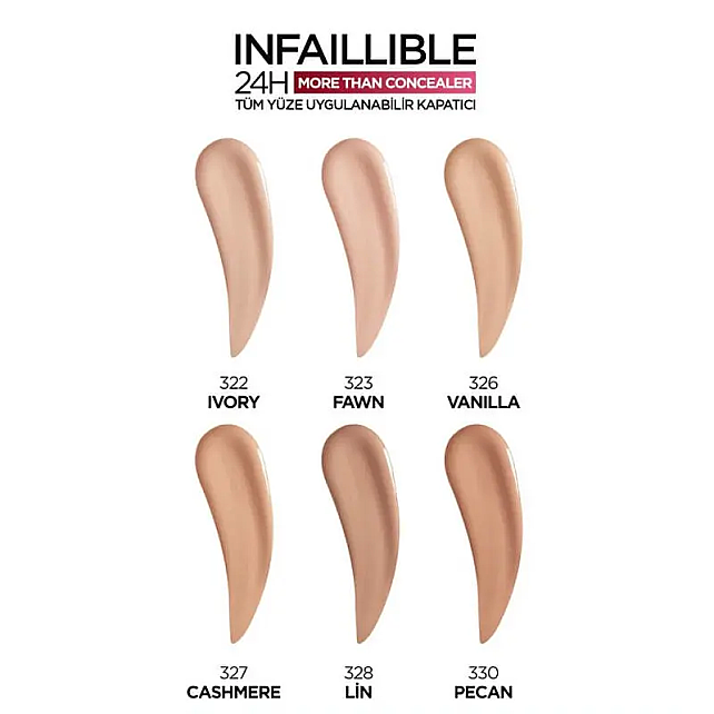 Loreal Paris Infaillible More Than Concealer - Kapatıcı No: 323 Fawn 11ml - 4