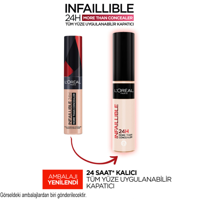 Loreal Paris Infaillible More Than Concealer - Kapatıcı No: 326 Vanilla 11ml - 4