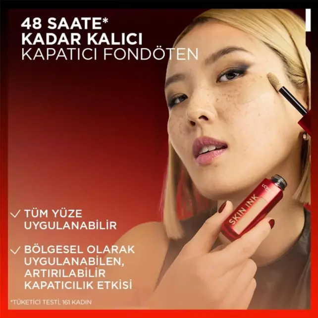 Loreal Paris Infaillible Skin Ink - Gün Boyu Kapatıcı Fondöten No: 15 Neutral Neutre - 4