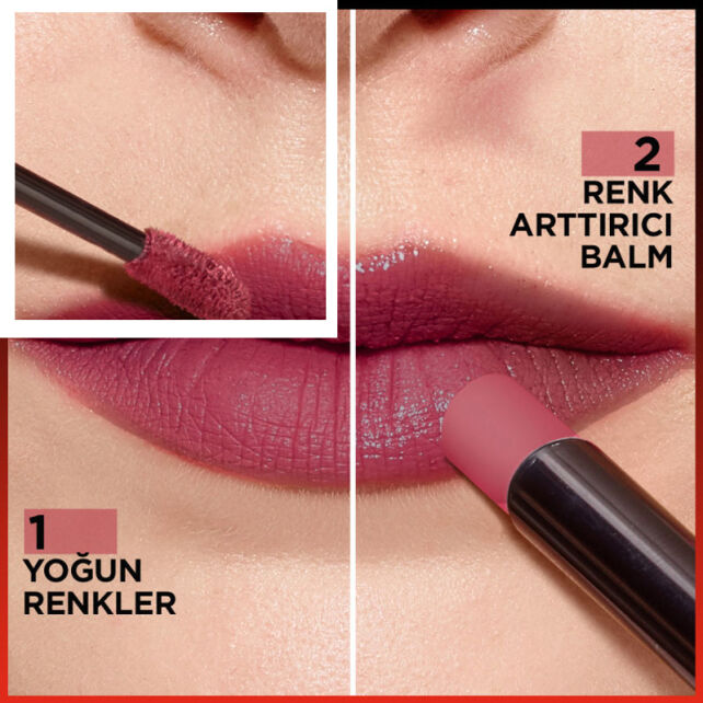 Loreal Paris Infaillible X3N - Çift Tarflı Ruj No: 302 Rose Etern - 4