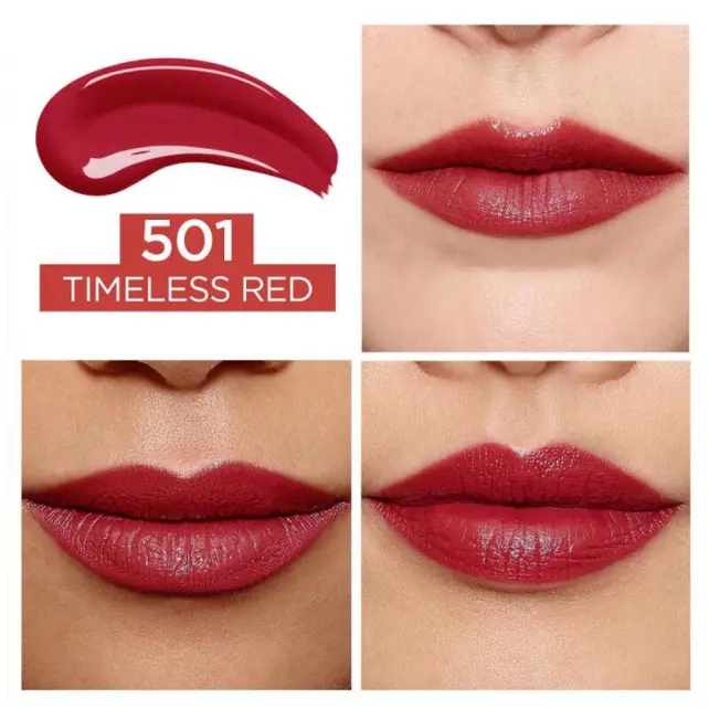 Loreal Paris Infaillible X3N - Çift Tarflı Ruj No: 501 Time Red - 3