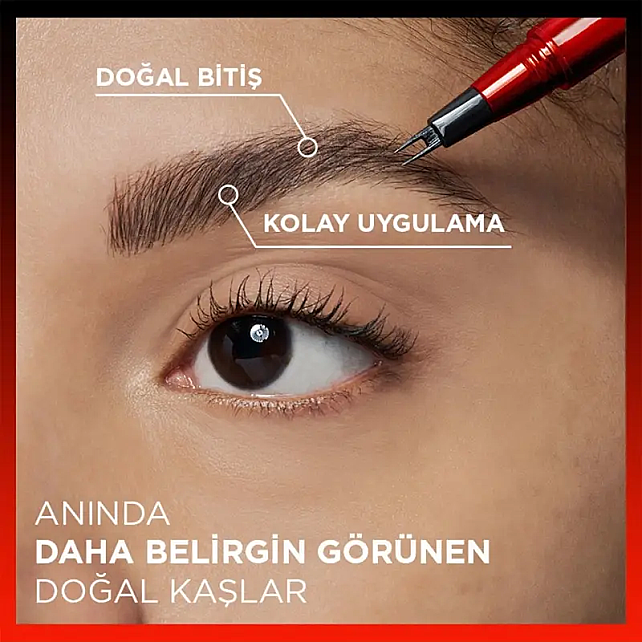 Loreal Paris Infallible Faux Brow - Ultra İnce Kaş Kalemi Dark Brunette 1ml - 6