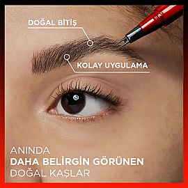 Loreal Paris Infallible Faux Brow - Ultra İnce Kaş Kalemi Light Brunette 1ml - 6