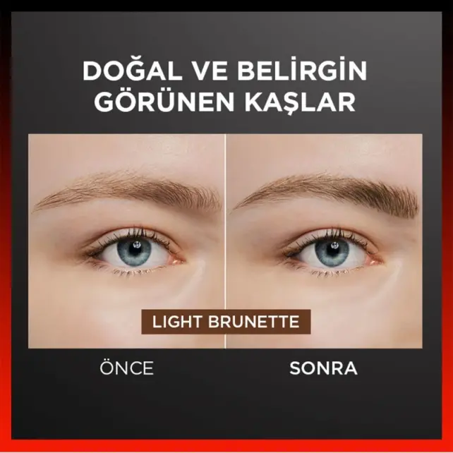 Loreal Paris Infallible Faux Brow - Ultra İnce Kaş Kalemi Light Brunette 1ml - 3