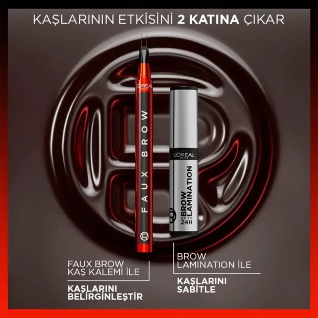 Loreal Paris Infallible Faux Brow - Ultra İnce Kaş Kalemi Light Brunette 1ml - 5