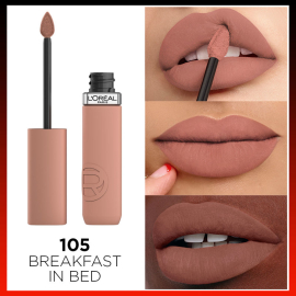 Loreal Paris Infallible La Matte Resistance - Likit Mat Ruj No: 105 Breakfast In Bed - 3