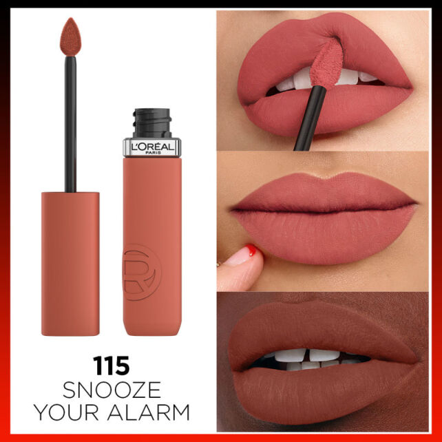 Loreal Paris Infallible La Matte Resistance - Likit Mat Ruj No: 115 Snooze Your Alarm - 3