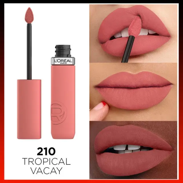 Loreal Paris Infallible La Matte Resistance - Likit Mat Ruj No: 210 Tropical Vacay - 3