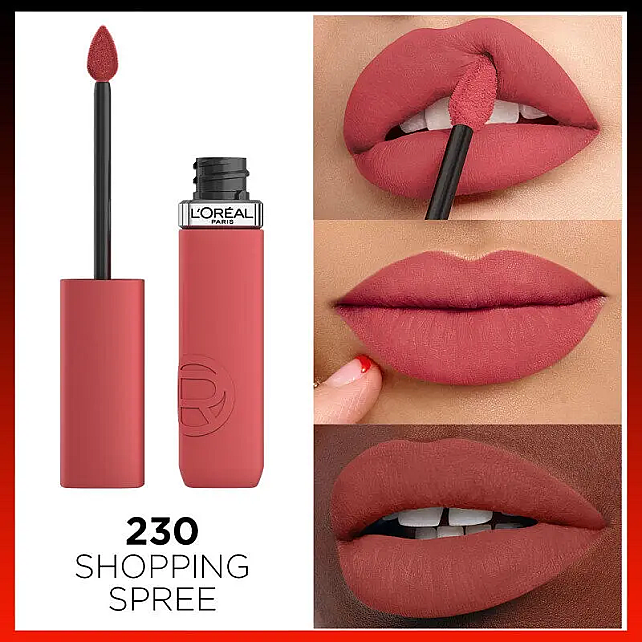 Loreal Paris Infallible La Matte Resistance - Likit Mat Ruj No: 230 Shopping Spree - 3