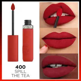 Loreal Paris Infallible La Matte Resistance - Likit Mat Ruj No: 400 Spill The Tea - 3