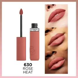 Loreal Paris Infallible La Matte Resistance - Likit Mat Ruj No: 630 Rose Heat - 3
