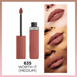 Loreal Paris Infallible La Matte Resistance - Likit Mat Ruj No: 635 Worth It Medium - 3