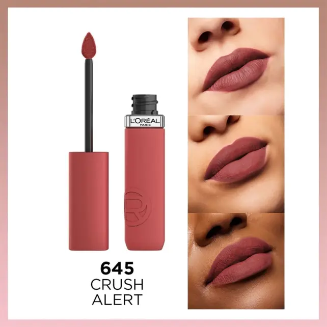 Loreal Paris Infallible La Matte Resistance - Likit Mat Ruj No: 645 Crush Alert - 3