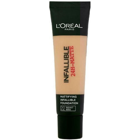 Loreal Paris Infallible Matte Long Wear Foundation - Mat Fondöten No: 22 Beige Eclat Loreal Paris Infallible Matte Long Wear Foundation - Mat Fondöten No: 22 Beige Eclat