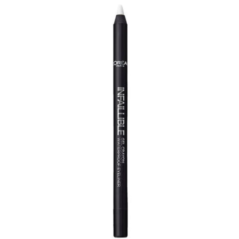 Loreal Paris Infallible Waterproof Gel Crayon Eyeliner 14 White Is White Loreal Paris Infallible Waterproof Gel Crayon Eyeliner 14 White Is White