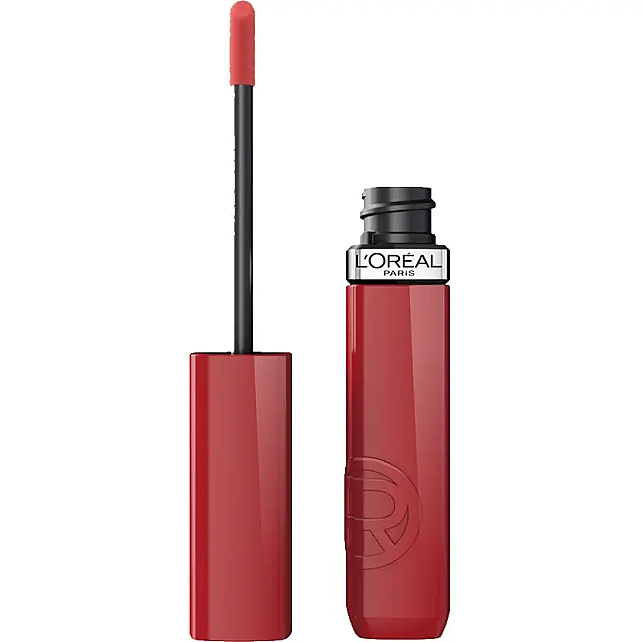Loreal Paris Laque Resistance - Likit Parlak Ruj No: 215 Drunk In Rose - 1