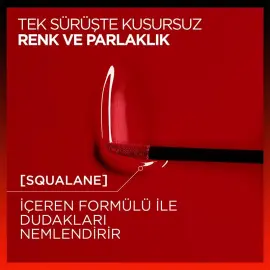 Loreal Paris Laque Resistance - Likit Parlak Ruj No: 215 Drunk In Rose - 4